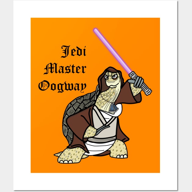 Master Oogway Wall Art by The Bounty Hunnies